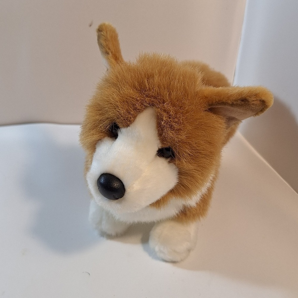 Douglas Louie Corgie Plush Soft Stuffed Animal Dog Brown White